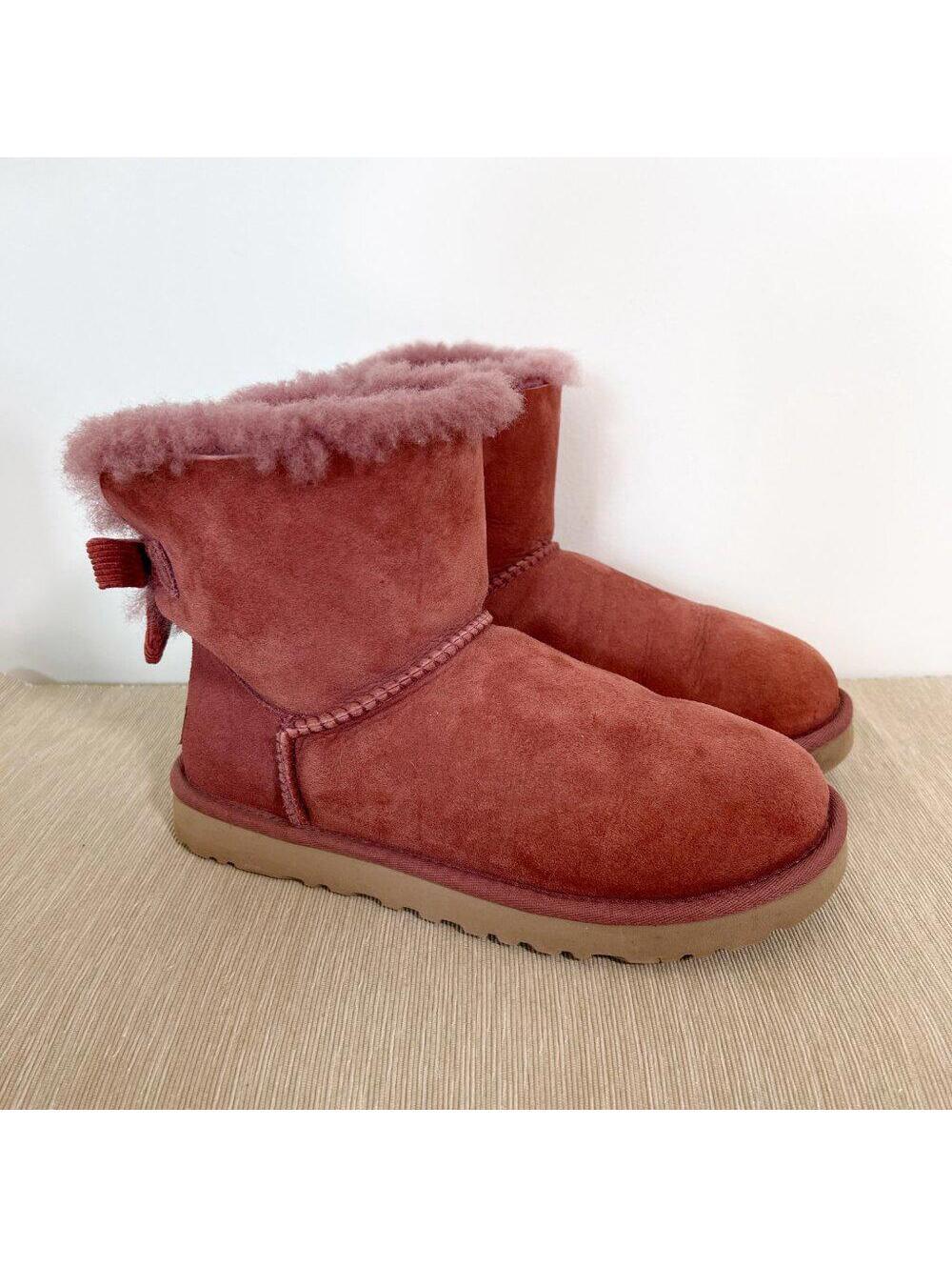 UGG Mini Bailey Bow Corduroy Boots